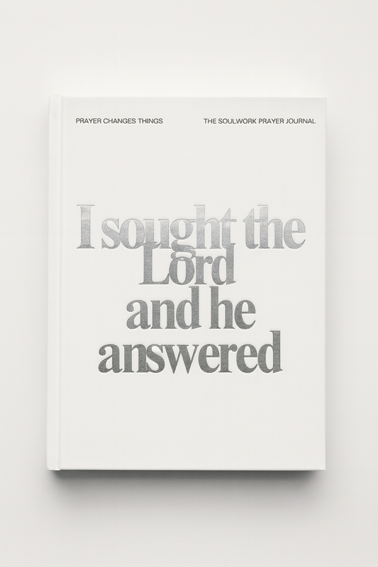 I Sought The Lord & He Answered - Prayer Journal